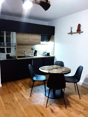 Cuisine ou kitchenette dans l'établissement Appartement hyper centre