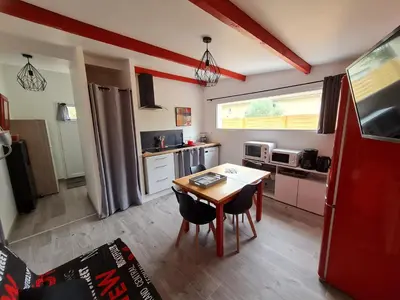 Cuisine ou kitchenette dans l'établissement Atelier des Rêves