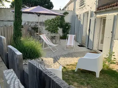 Jardin de l'établissement Moulin de l’aubier