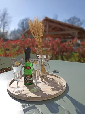 Boissons dans l'établissement Chambre d'hôtes Au Petit Bonheur