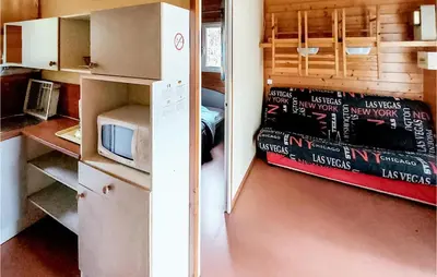 Cuisine ou kitchenette dans l'établissement Awesome Stacaravan In Chef-Boutonne
