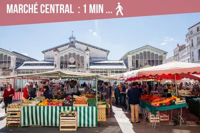 Clients de l'établissement ღ Marché Central • Au cœur de ville & Spacieux