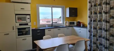 Cuisine ou kitchenette dans l'établissement loft près futuroscope