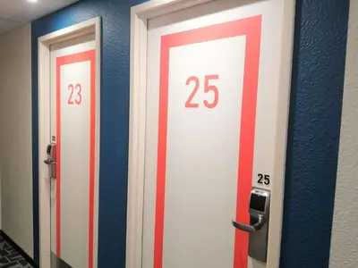 Plan de l'établissement ibis budget Poitiers Sud