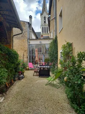Jardin de l'établissement la roseraie
