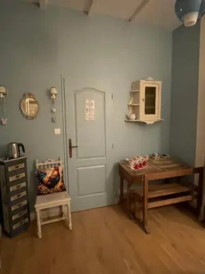 Cuisine ou kitchenette dans l'établissement Ecole de Mathuna de Marigny Brizay