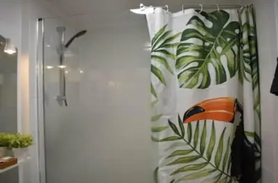 Salle de bains dans l'établissement Joli apartment proche du centre-ville