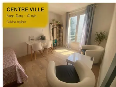 Plan de l'établissement Appartement en face de la gare - centre ville