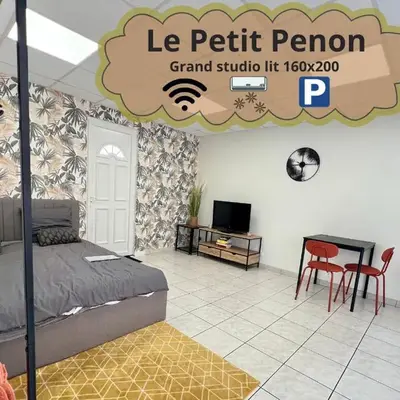 Le petit Penon ~ T1 Bis avec parking /clim /Fibre