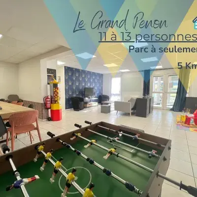 Le Grand Penon ~ Logement Spacieux à 6 min du Parc
