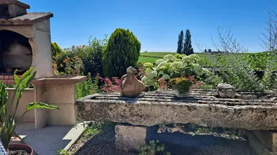 Jardin de l'établissement Chambre à la campagne