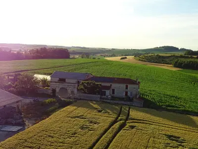Paysage naturel près de the country house