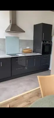 Cuisine ou kitchenette dans l'établissement Magnifique appartement - Hyper centre Vieux Cognac