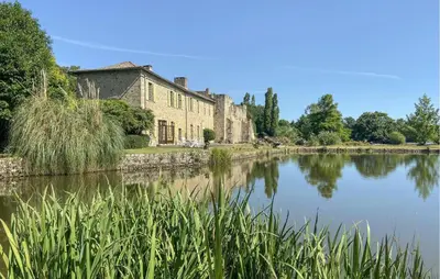 Paysage naturel près de la maison de vacances