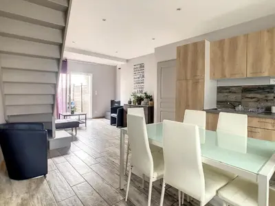 Cuisine ou kitchenette dans l'établissement Le clos de Salles