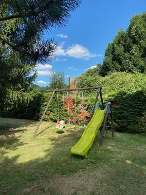 Jardin de l'établissement le Domaine du Petit Bois, Gîte le Marronnier
