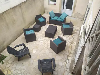 Plan de l'établissement Maison de ville très lumineuse