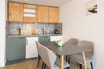 Cuisine ou kitchenette dans l'établissement Centre ville- Proche gare