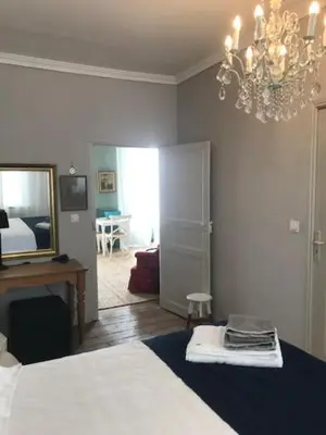 Un ou plusieurs lits dans un hébergement de l'établissement The Apartment