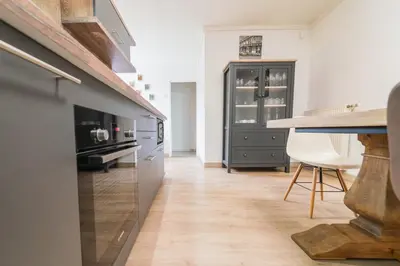 Cuisine ou kitchenette dans l'établissement Le Gué Sourdeau: 150m² 5 min from Futuroscope