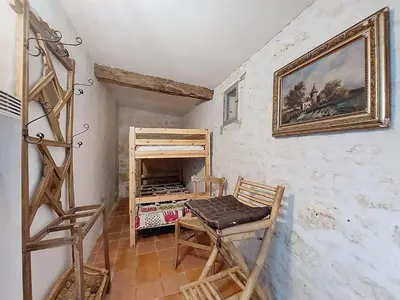 Coin salon dans l'établissement Holiday Home Les Vidalières by Interhome