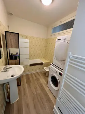 Salle de bains dans l'établissement Chez Olivia