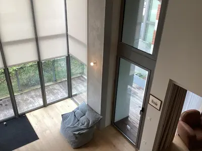 Coin salon dans l'établissement Duplex à 10 min de La Rochelle