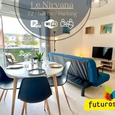 Le Nirvana ~ Jolie t2 avec Balcon / 2 min du parc