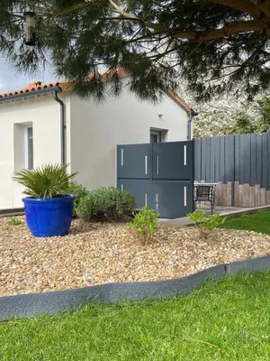 Jardin de l'établissement Studio situé centre ville