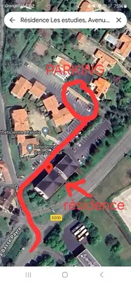 Plan de l'établissement Appartement au cœur du Futuroscope