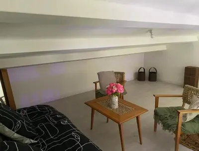 Plan de l'établissement Appartement mezzanine + terrasse, cosy et lumineux