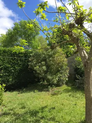 Jardin de l'établissement Agréable maison