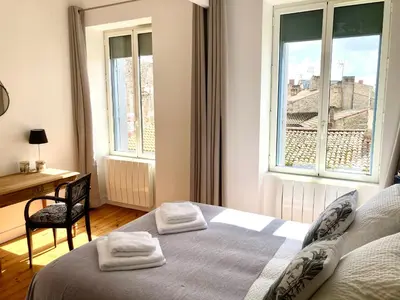 Un ou plusieurs lits dans un hébergement de l'établissement Duplex : la Chouette d'Or