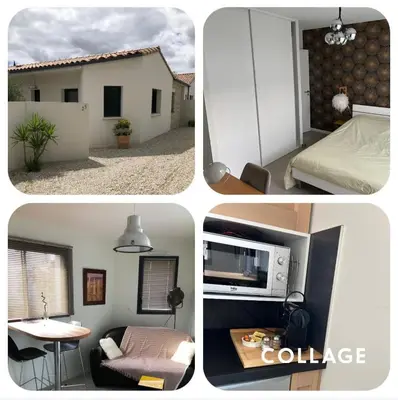 Plan de l'établissement Le Logis de Niort Appart hôtel Suite de 34m2