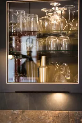 Cuisine ou kitchenette dans l'établissement Love Room centre ville de Cognac