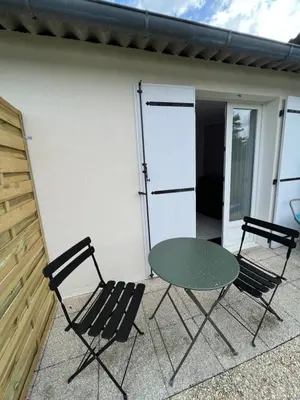 Terrasse ou espace extérieur de l'établissement Chez Laurie et Xavier studio 2