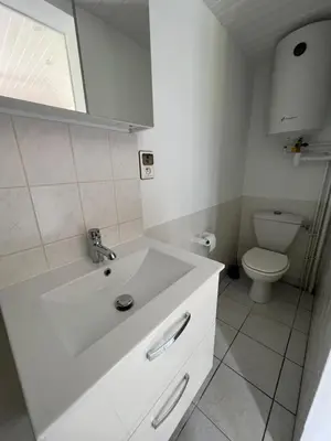 Salle de bains dans l'établissement Chez Laurie et Xavier studio 2