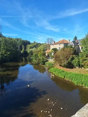 Paysage naturel près de la maison de vacances