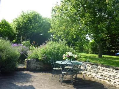 Jardin de l'établissement Domaine Dauget