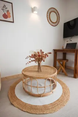 Télévision ou salle de divertissement dans l'établissement L'Eco Studio - Vue Panoramique