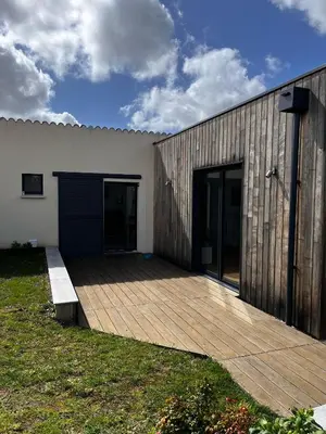 Bâtiment de la maison de vacances