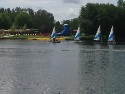 Vue sur la rivière ou le fleuve situé(e) à proximité de la maison de vacances