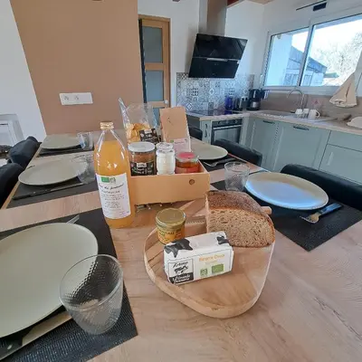 Nourriture dans la maison de vacances ou à proximité