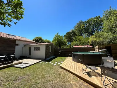 Plan de l'établissement Maison 8 min en voiture de Chatelaillon plage avec piscine hors sol privative