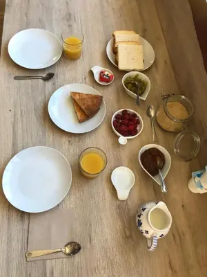 Nourriture dans la maison d'hôtes ou à proximité