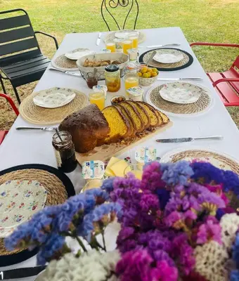 Nourriture dans le B&B/chambre d'hôtes ou à proximité
