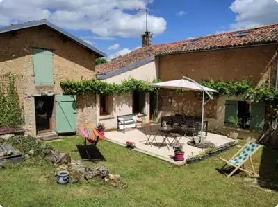 Jardin de l'établissement Jolie chambre d'hôtes