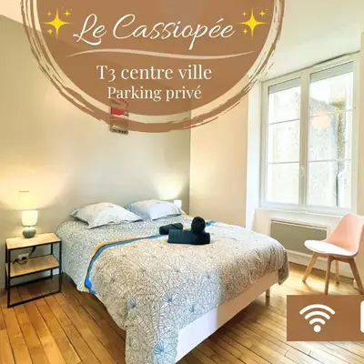 Le Cassiopée ~ T3 avec parking proche centre ville