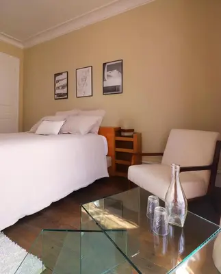 Un ou plusieurs lits dans un hébergement de l'établissement Le25 Parahotellerie