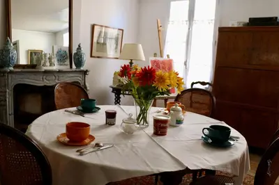 Plan de l'établissement Chambre d'hôte AMELIE